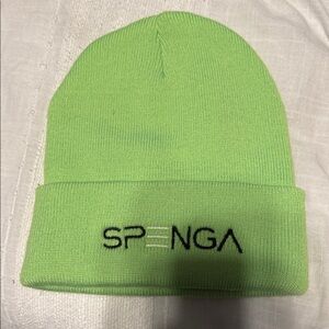 SPENGA Lime Green Beanie